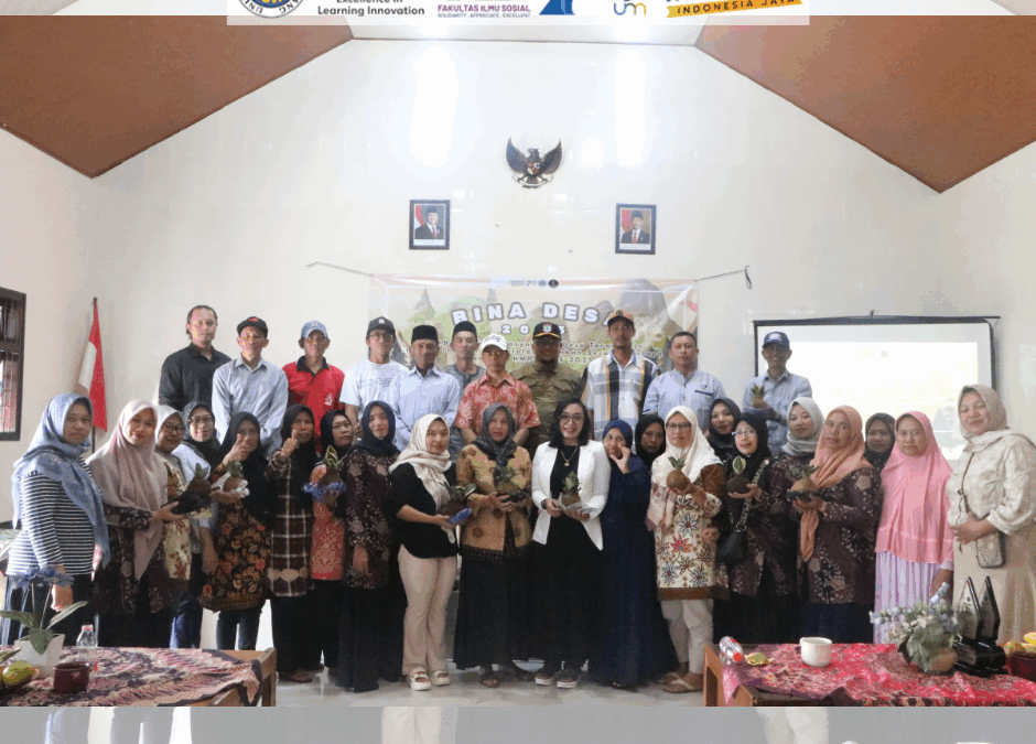Warga Klerek dan Mahasiswa PIPS UM Berkolaborasi Olah Limbah Serabut Kelapa dan Bersihkan Sungai